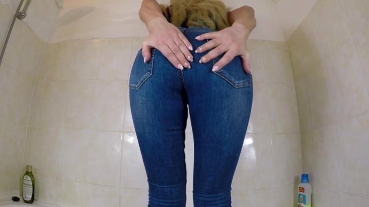 Angelica - Angelica scat - Jeans Poop Fetish (2021 | FullHD)