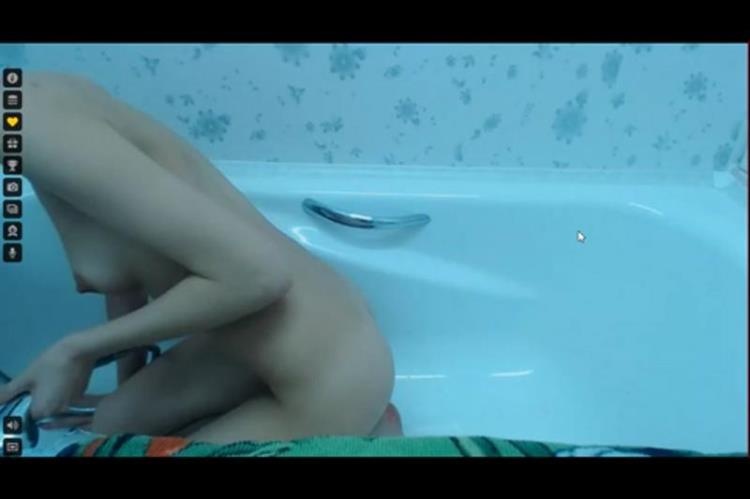 Angelica - Russian girl shit play in bath (2021 | SD)