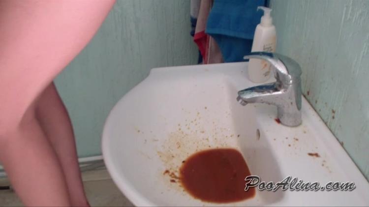 Puke - Very smelly enema from girl (2021 | HD)