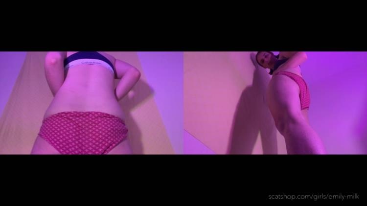 EmilyMilk - Pink Panty Poo and Cum! (Scatshop) (2021 | FullHD)