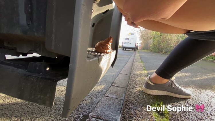 Devil Sophie - OMG - how does the shit get onto the truck running board (2022 | UltraHD/4K)
