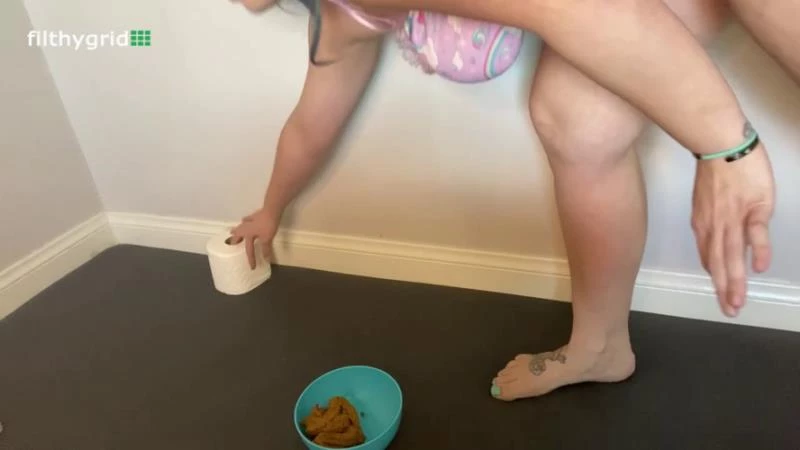 Ruby Poops in a Bowl