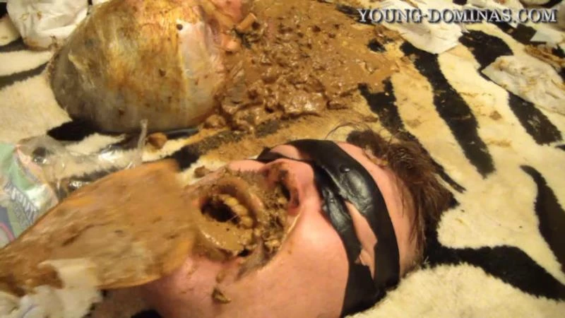 Feeding Shit New Slaves First Time With no Way Out Part 9. P1