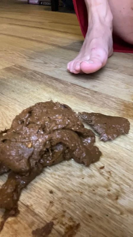 poop in red panties and put them in the ass,I smear shit on my face