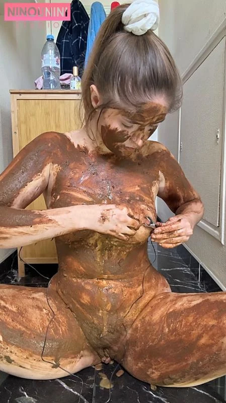 SCAT BDSM & EATING DOG SHIT IN THE FOREST