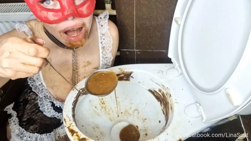 Scatlina 2026 - Cleaning the toilet by a shitty housekeeper Full version