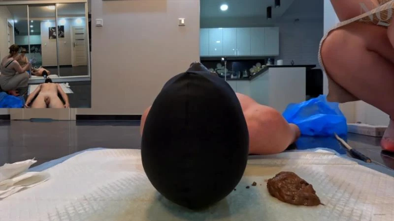 Nemezis Queen - MISTRESS SHIT FEEDING Slave P1